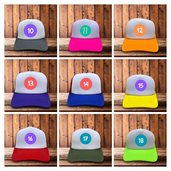 Retro AOL Instant Messenger Mens Trucker Hat Yellow Snapback 90s Logo Ball Cap - Picture 5 of 5